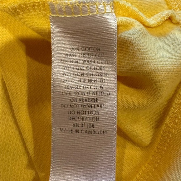 Kim Rogers perfectly soft Yellow 3/4 sleeve Sailboat Graphic Shirt women’s S - Picture 5 of 9